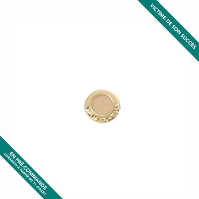 Aloe - Adjustable ring 10mm - Gold / D