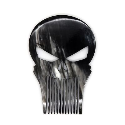 Horn comb for the beard - The Punisher