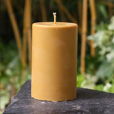 Colored decorative candle 350 gr TERRACOTTA