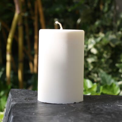 Candela decorativa non colorata 350 gr NATURALE