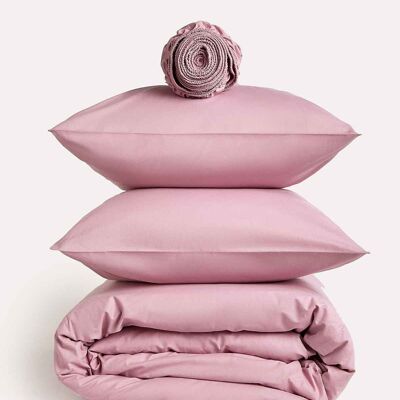 Classic Percale - Core Bedding Set - Pink - King