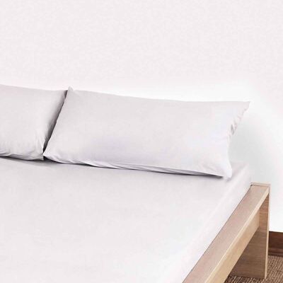 Classic Percale - Fitted Sheet Set - Grey - Double | 135*190