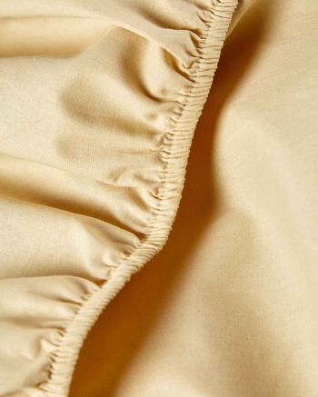 Percale Classique - Ensemble de Draps-Housses - Crème Brûlée - Euro King | 165*200 7