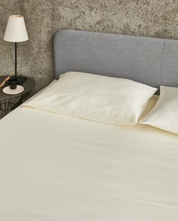 Percale Classique - Ensemble de Draps-Housses - Crème - King | 150*200 2