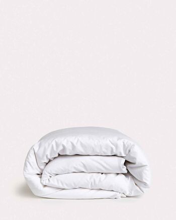 Percale Classique - Ensemble Housse de Couette - Blanc - Simple 4