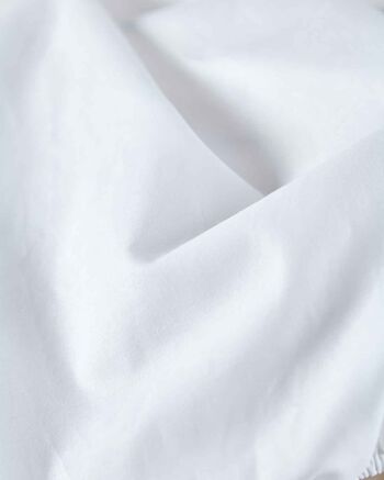 Percale Classique - Ensemble Housse de Couette - Blanc - Simple 6