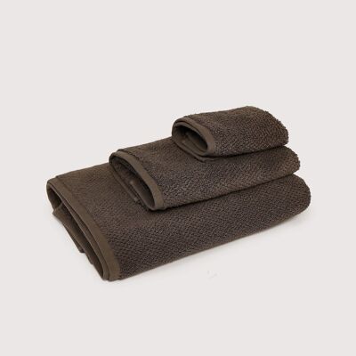 Willow Cotton Towel Set 3pcs - Khaki