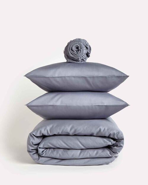 Lavish Sateen - Core Bedding Set - Dark Grey - Single