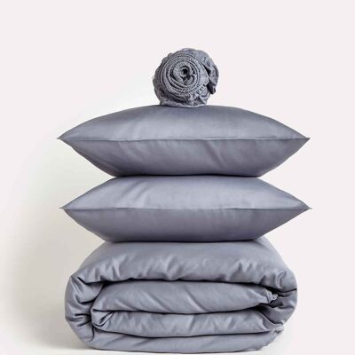 Lavish Sateen - Core Bedding Set - Dark Grey - Single