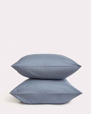 Percale Classique - Ensemble de Literie Core - Gris Foncé - Super King 7