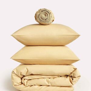 Percale Classique - Parure de Lit Core - Crème Brûlée - Euro King