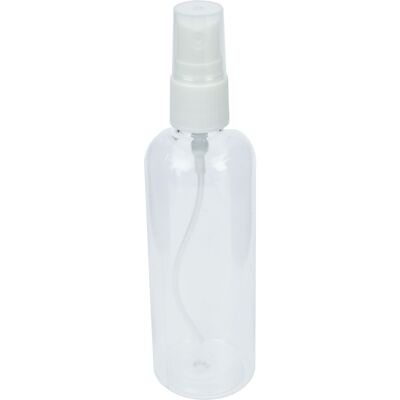 PET bottle empty for 100 ml with spray head