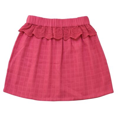 Constance raspberry swaddle skirt