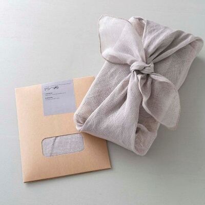 Pearl Gray Furoshiki Gift Wrap