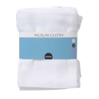 Musselin-Tuch Weiß