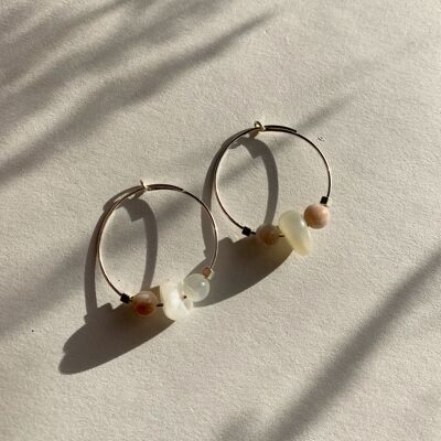 MENDALLA Earrings ~ Sterling Silver