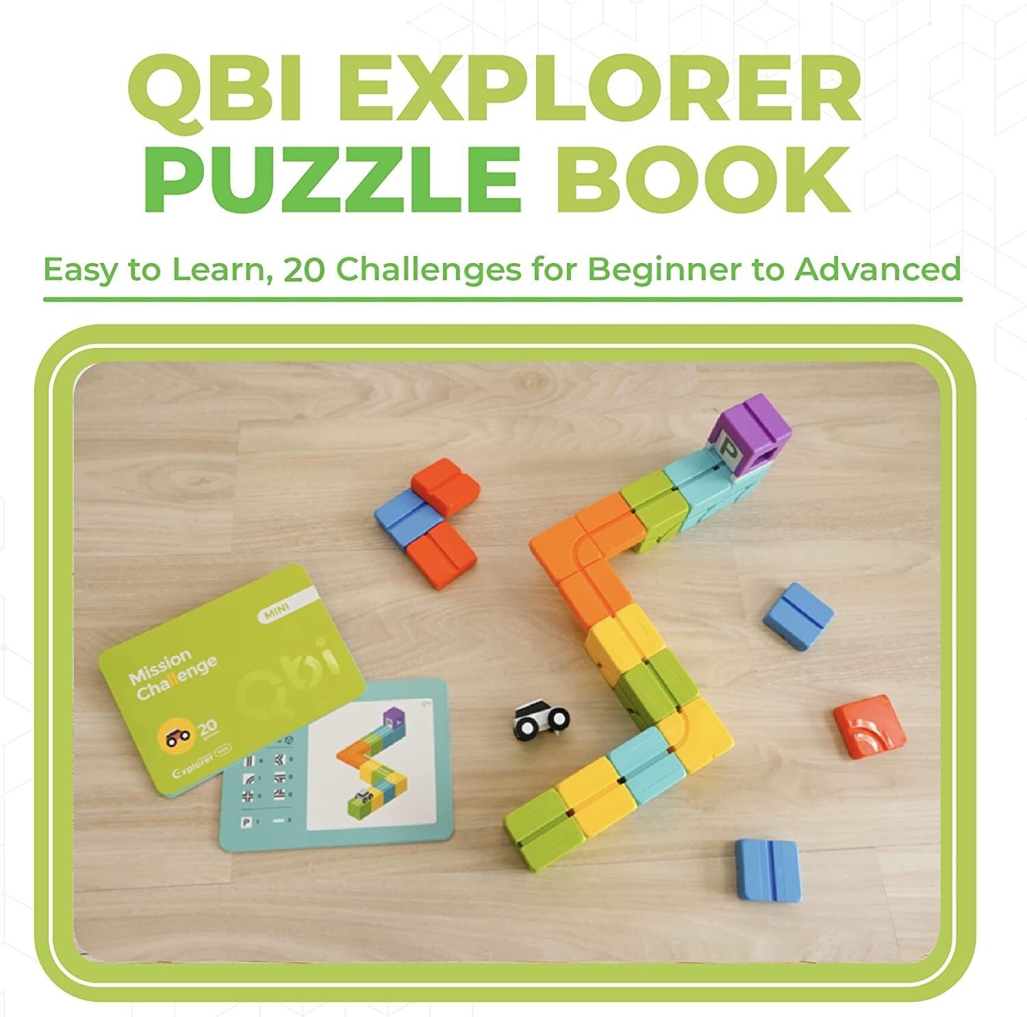 Buy wholesale QBI Toy Kids Magnet Building Tiles Mini Set, 3D