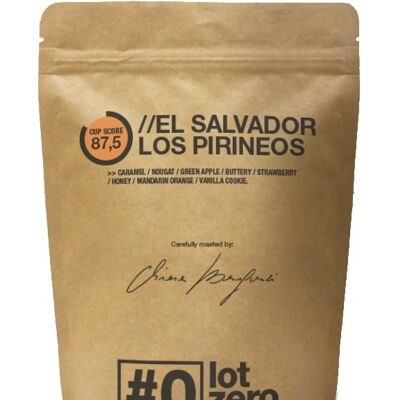 Café de spécialité en grani Salvador Los Pirineos Orange Honey busta 250 g