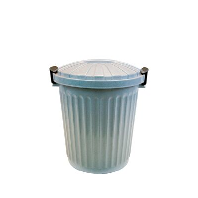 Oscar 23 liter waste bin with lid. granite colour.