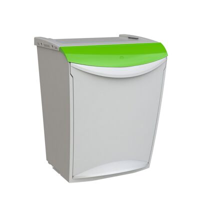 Ecosystem modular recycling system. Green color.