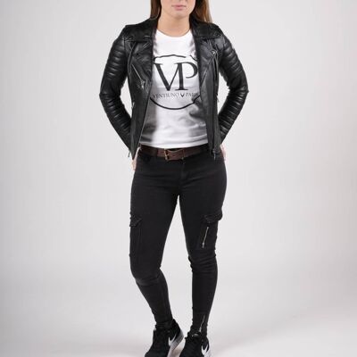 VESTE CUIR VENTIUNO FEMME CODE MARIA