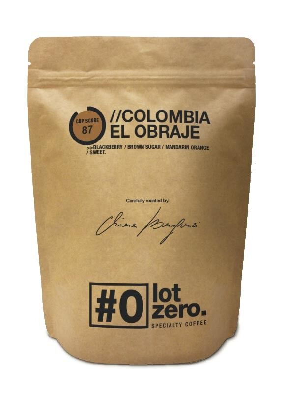 Specialità di caffè in grani Colombia El Obraje busta 250 g