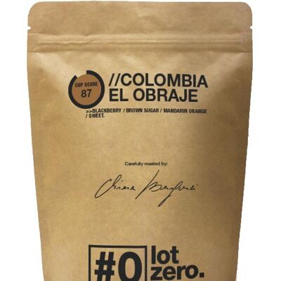 Café Especial en Grani Colombia El Obraje busta 250 g