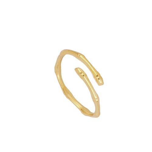 OPEN RING - 16.5 - gold plated