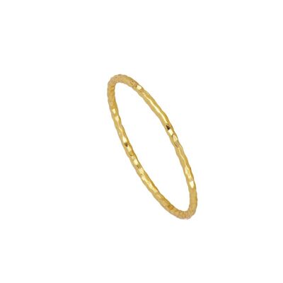 STACK RING - vergoldet - 18.1/US8