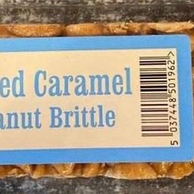 Salted Caramel Peanut Brittle