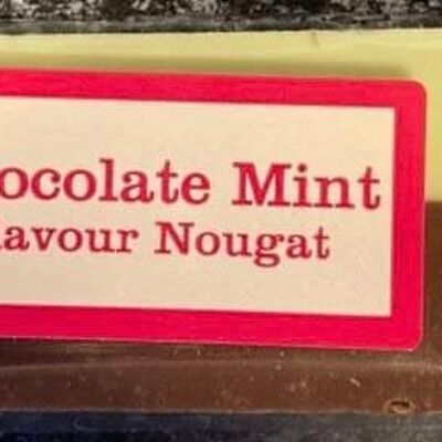 Chocolate Mint Flavoured Nougat