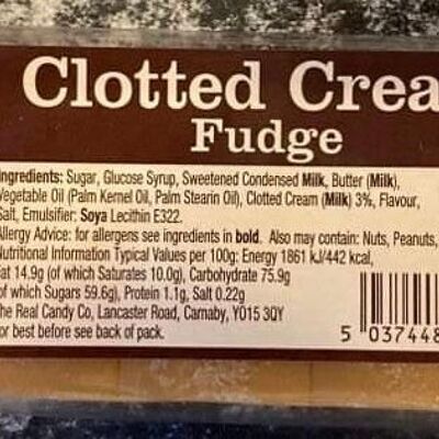 Clotted Cream Fudge