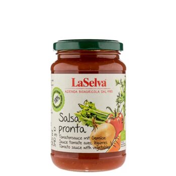 Sauce tomate aux légumes bio (340g) 1