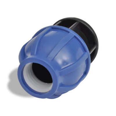 PE Hose Connector Com. End Cap 16 Bar 32mm 2pcs