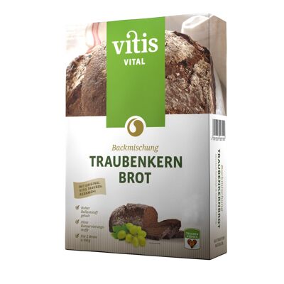 Traubenkernbrot Backmischung laktosefrei