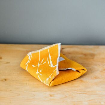 Emballage sandwich en lin réutilisable - Haie 2