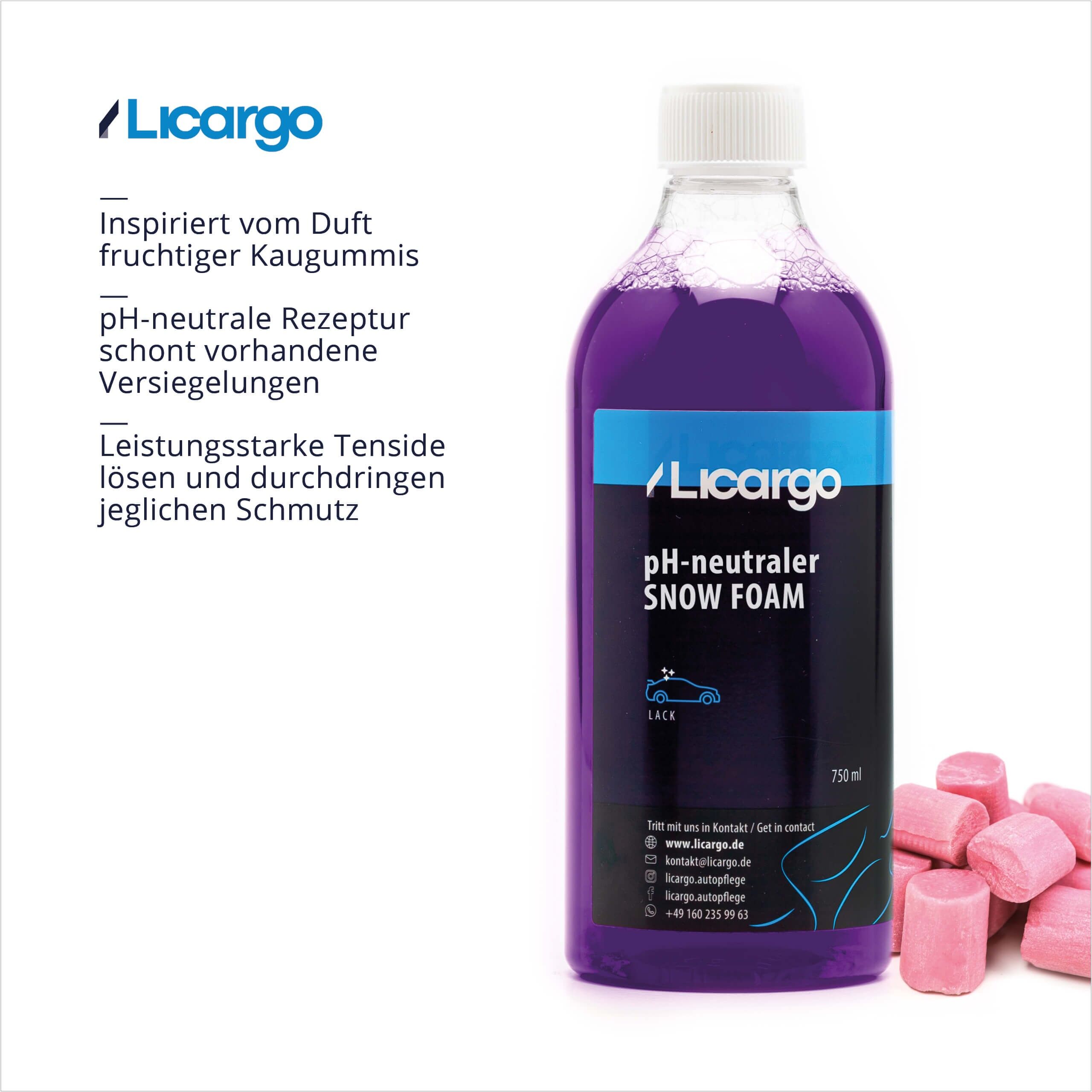LICARGO® pH-Neutrales Snow Foam Konzentrat – 750 ml