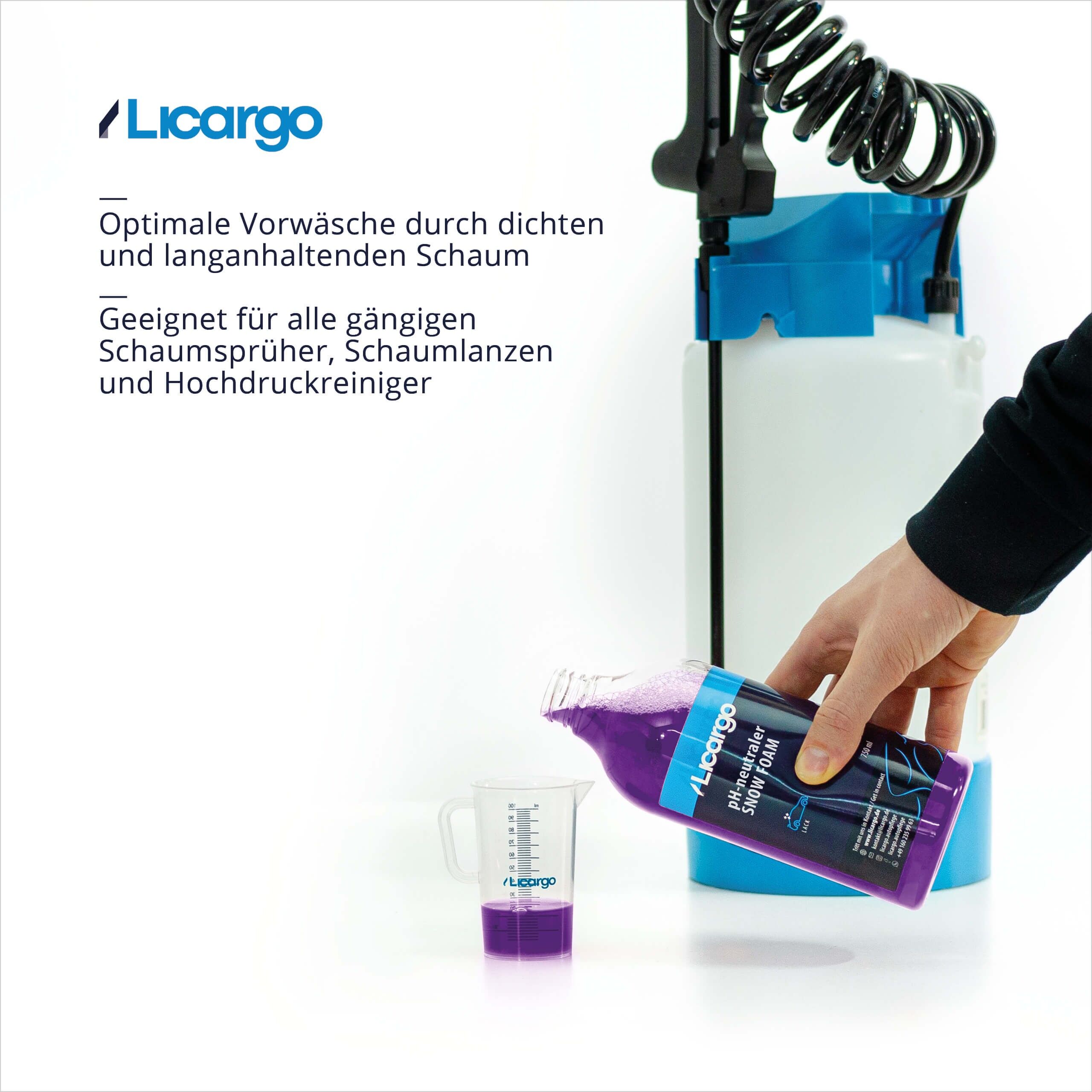 LICARGO® pH-Neutrales Snow Foam Konzentrat – 750 ml