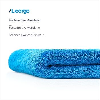 Serviette de séchage en microfibre extra large LICARGO® 3