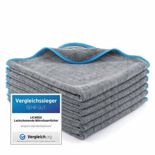 6X LICARGO® Allround Mikrofasertücher