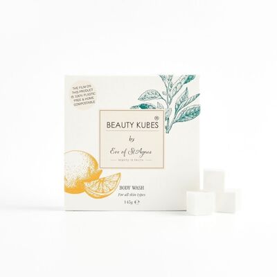New Beauty Kubes Body Wash White Tea & Citrus - 36 washes