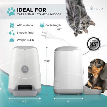 Mangeoire automatique Wi-Fi pour animaux Talo 5