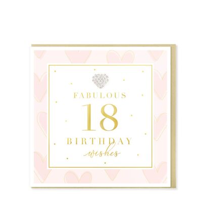 Fabulous 18 Birthday wishes