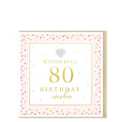 Wonderful 80 Birthday Wishes