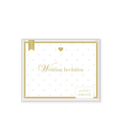 Wedding Invitation, 8 Notecard Box Set