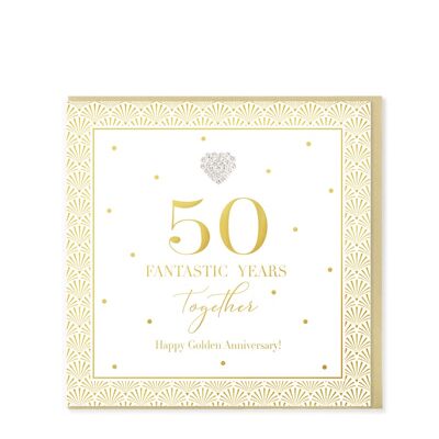 50 Fantastic Years Together Golden Anniversary