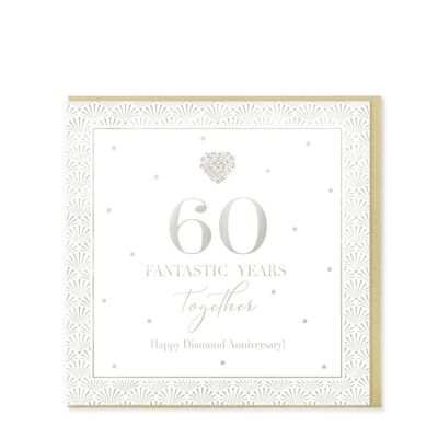 60 Fantastic Years Together Diamond Anniversary