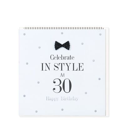Celebrate In Style At 30, Happy Birthday