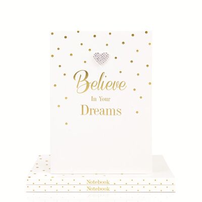 Believe In your Dreams, A5 Notebook