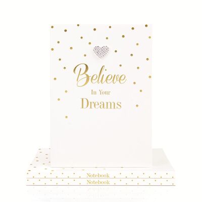 Believe In your Dreams, A5 Notebook